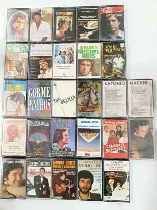 Lote 27 Cintas Cassettes Música Variada