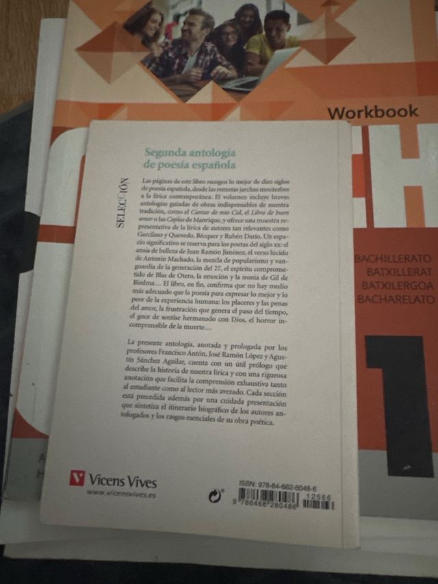 SEGUNDA ANTOLOGIA DE LA POESIA ESPAÑOLA