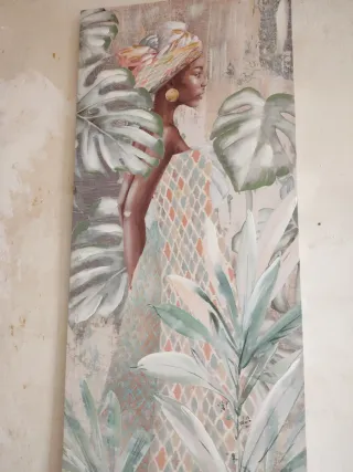 Pareja cuadros decorativos grandes