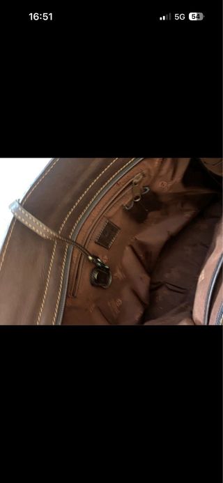 Bolso Piel Zerimar Marrón