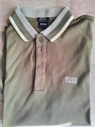 Polo BOSS Verde Oliva Talla M