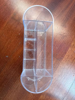 Organizador de plástico para maquillaje