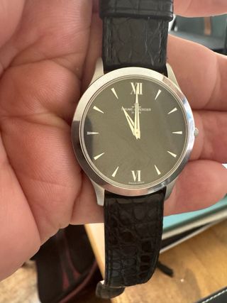 Reloj Baume & Mercier Correa Cuero Negro