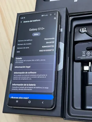 Samsung S10 Plus da 128 GB. LTE nero