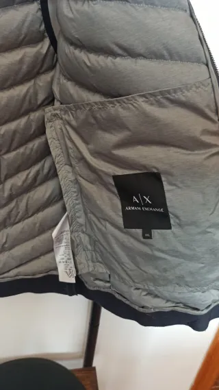 Plumifero sin mangas Armani Exchange Hombre