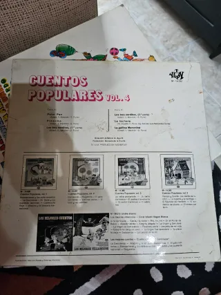 Vinilo LP Cuentos Populares Vol. 4