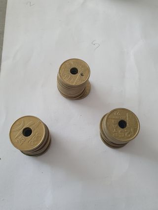 30 Monedas 25 Pesetas Juan Carlos I