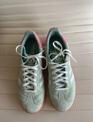 Adidas Gazelle Verde y Rosa