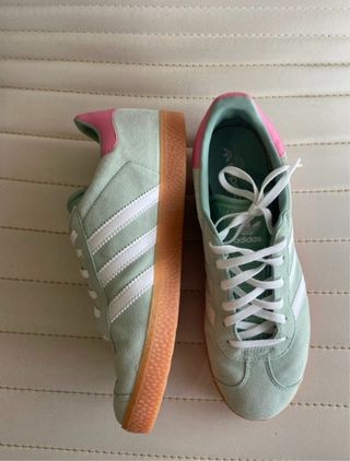 Adidas Gazelle Verde y Rosa
