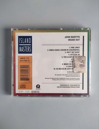 John Martyn - Inside Out CD