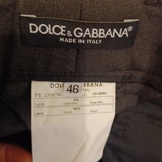 Dolce & Gabbana Tailleur Tg 46 Nero Nuovo
