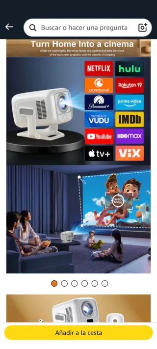 Mini Proyector FullHd sin estrenar