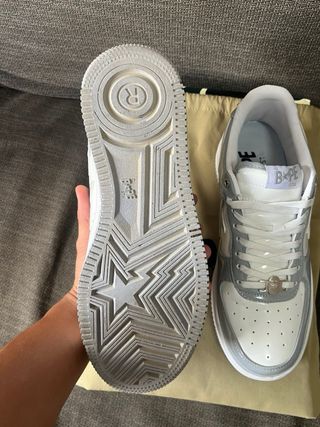 Bambas Bapesta A Bathing Ape grises