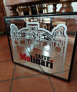 Specchio pubblicitario Il Caffè Molinari