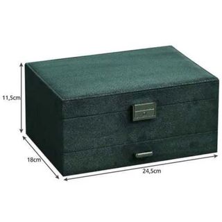 Organizador Joyas Terciopelo Verde