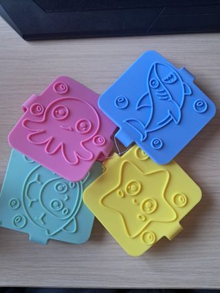 Kit Sabbiatrice + Peluche Squalo Blu NUOVI