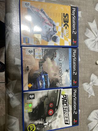 vendo 3 giochi per playstation 2