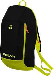 Mochila Givova Negra y Amarilla