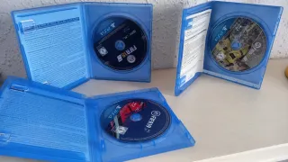 Lote PS4 FIFA 19, 18 y 17