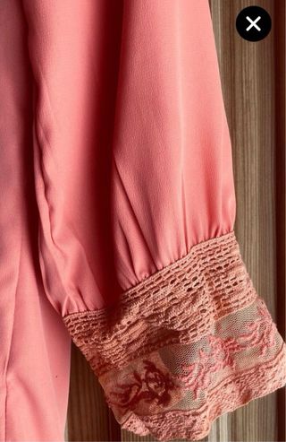 Blusa Cortefiel naranja talla S