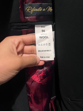 Abito sartoriale LINEA SARTORIALE MILANO