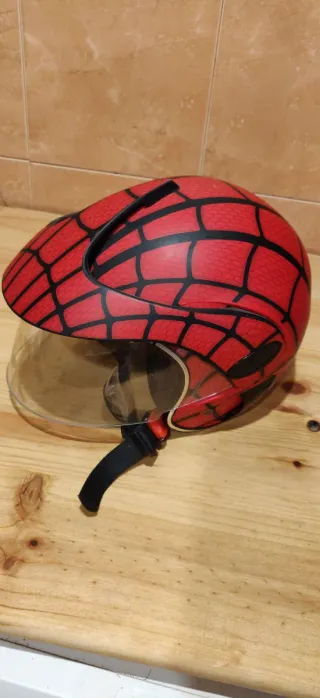 Casco Infantil Spiderman
