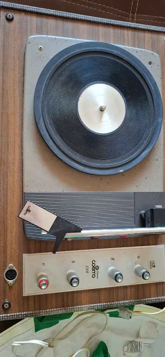 Tocadiscos Dual Vintage Beige/Negro