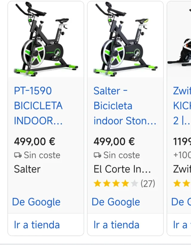 Bicicleta Estática Salter Stone PT-1590