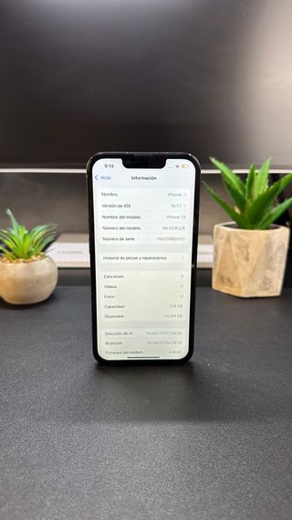 Stato della batteria dell'iPhone 13 al 100%