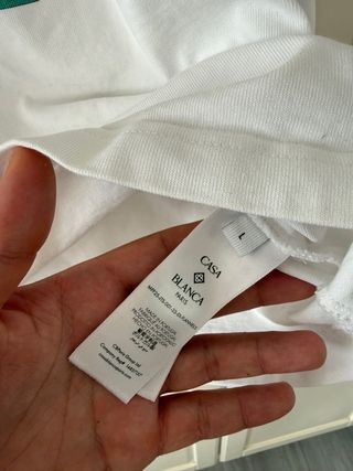 Camiseta Casablanca blanca talla L