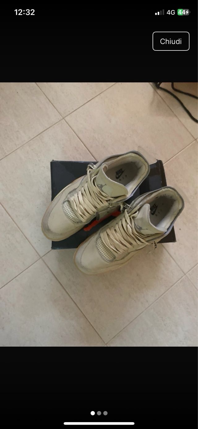 Jordan 4 Off-White Beige