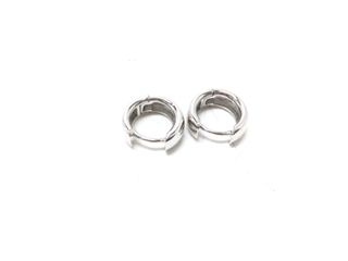 argollas plata 925mm