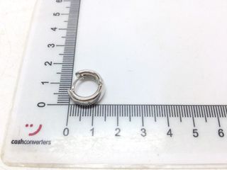 argollas plata 925mm