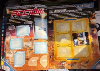 Lote LEGO Star Wars – Revistas + Álbumes + Cartas