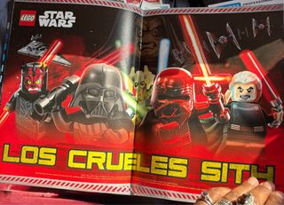 Lote LEGO Star Wars – Revistas + Álbumes + Cartas