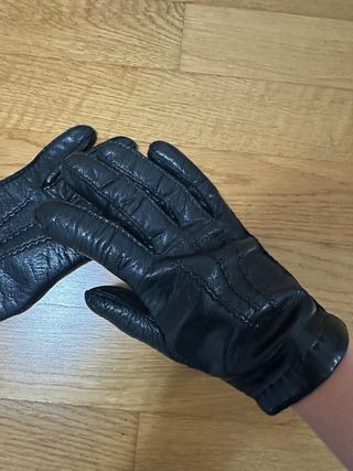 Guanti donna effetto pelle S/M