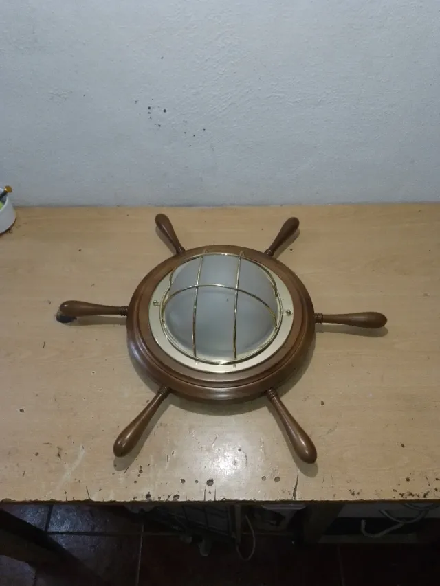 LAMPARA TECHO/PARED TIMÓN DE BARCO
