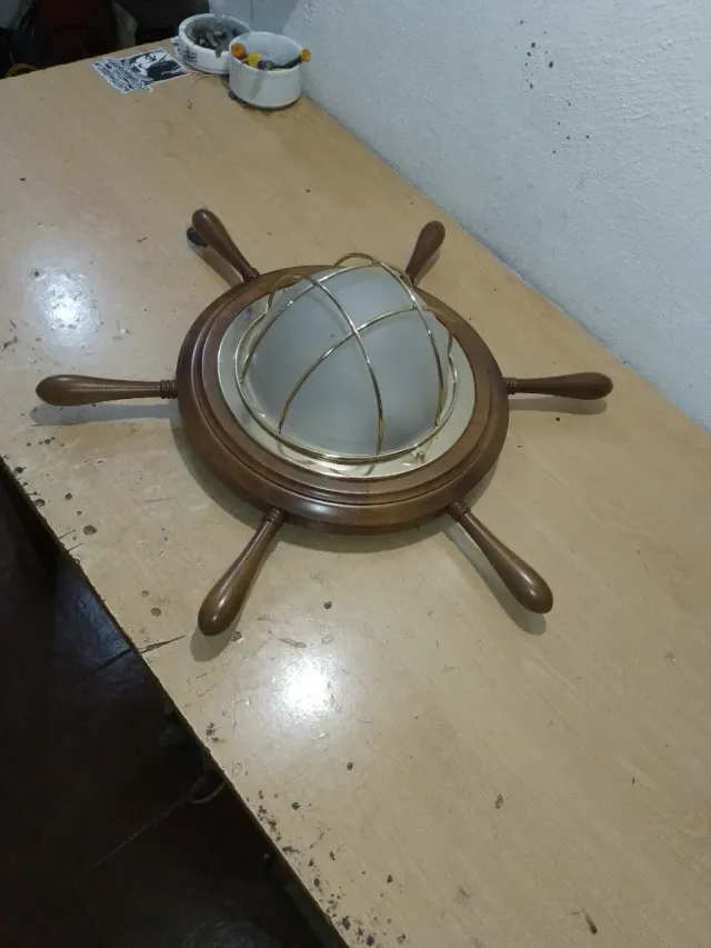 LAMPARA TECHO/PARED TIMÓN DE BARCO