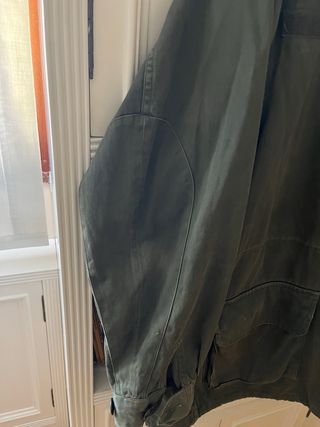 Chaqueta Militar Verde Vintage Talla L