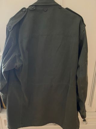 Chaqueta Militar Verde Vintage Talla L