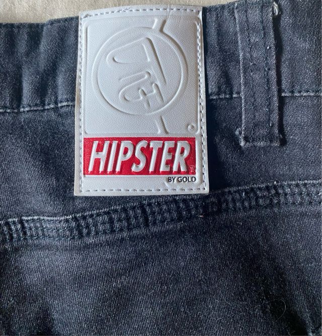 Vaqueros negros rotos chico