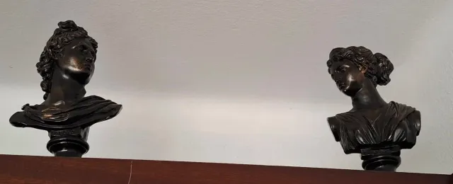 Bustos Apolo y Artemisa Clásicos