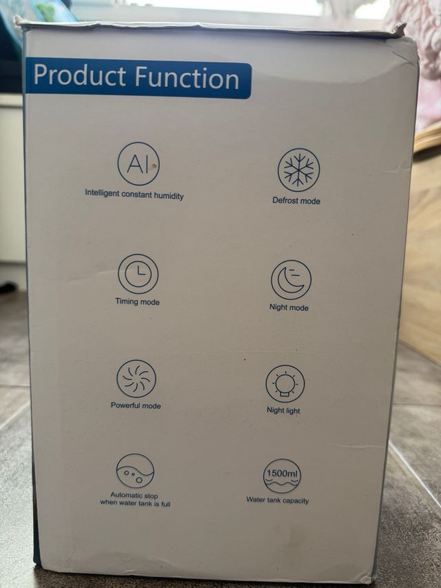 Mini Deshumidificador Inteligente D1