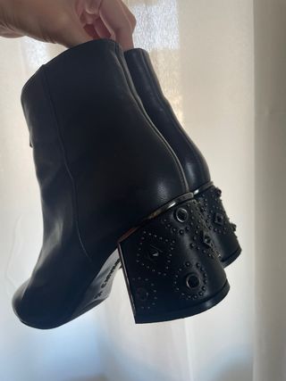 Stivaletti neri pelle Cafènoir tg 37