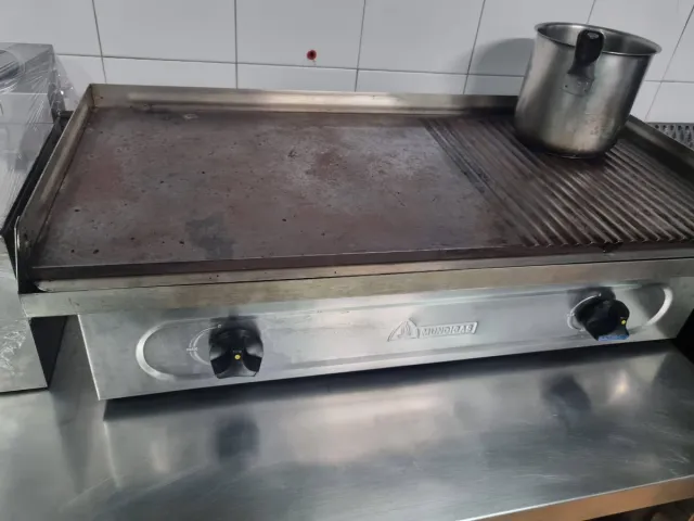 Plancha barbacoa profesional