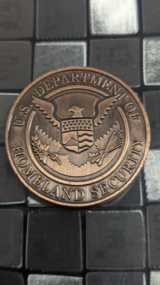 Border Patrol USA CBP monete
