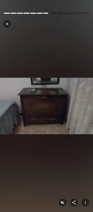 Cómoda baúl principios siglo XX