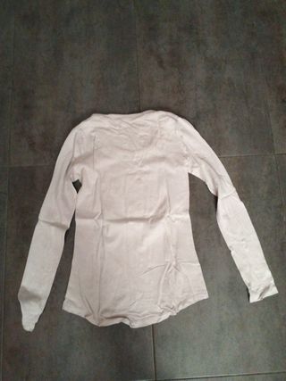 Camiseta Desigual manga larga gris talla XS