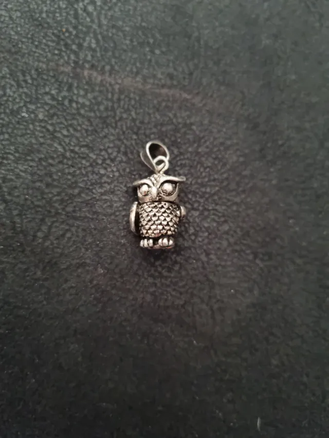 Colgante búho plata