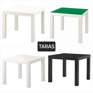 Mesa Auxiliar de 55x55 cm.: 6 modelos.